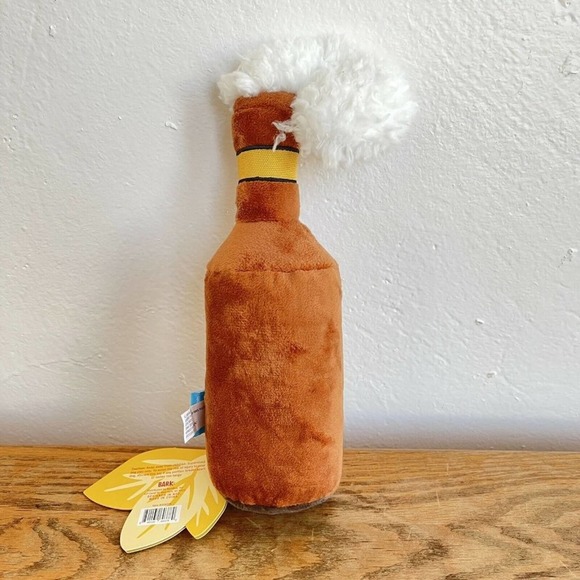 Bark Box Mutt Bunch Hard Cider Dog Toy Medium squeaker crinkle Fall New Pet Gift - Picture 2 of 7